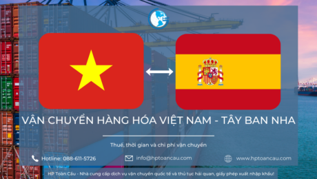 Dịch vụ vận chuyển hàng hóa Việt Nam Tây Ban Nha