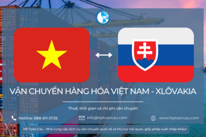 Vận chuyển hàng hóa Việt Nam Xlôvakia