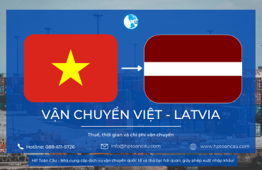 HP Toàn Cầu - Dịch vụ vận chuyển hàng hóa sang Latvia