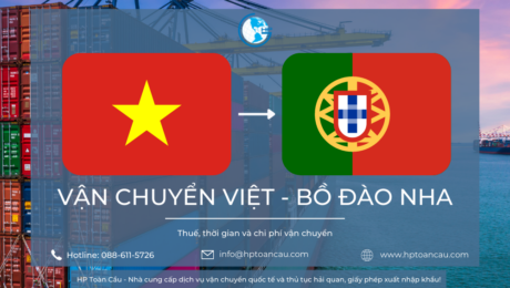 Giá vận chuyển hàng hóa xuất khẩu Việt Nam - Bồ Đào Nha