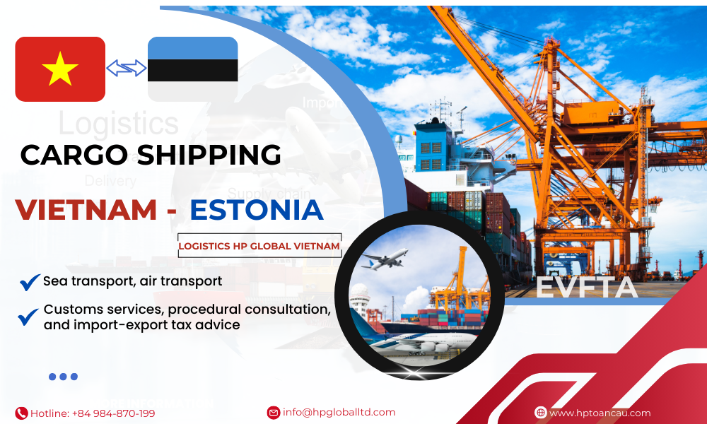 Cargo shipping Vietnam - Estonia