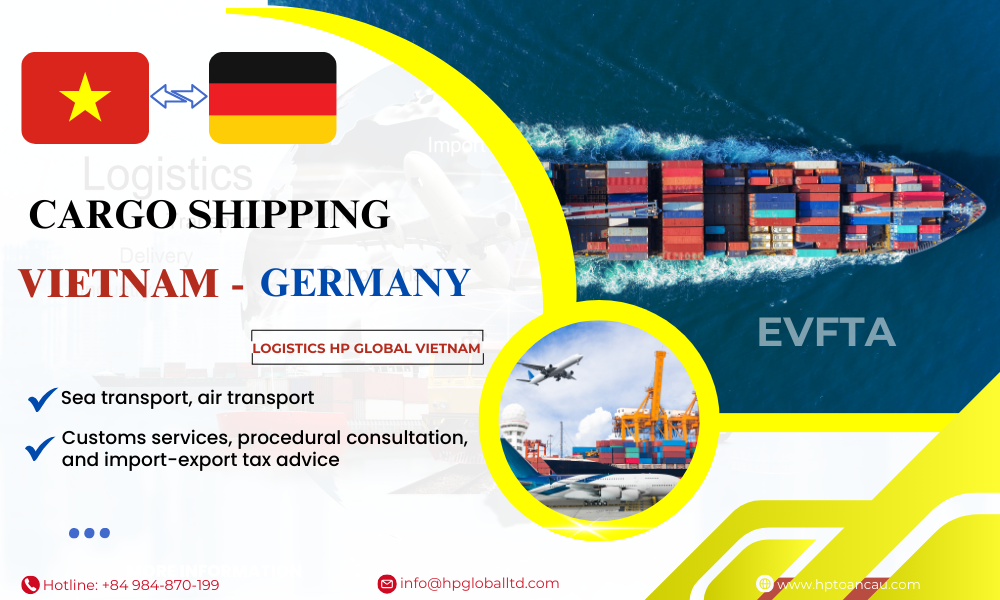 Cargo shipping Vietnam - Germany