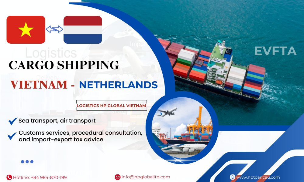 Cargo shipping Vietnam - Netherlands