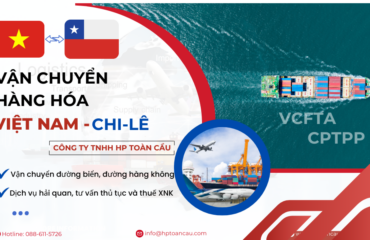 Dịch vụ vận chuyển hàng hóa Việt Nam - Chile