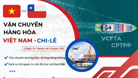 Dịch vụ vận chuyển hàng hóa Việt Nam - Chile