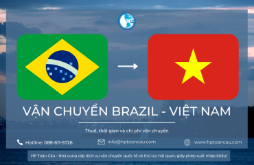 Giá vận chuyển hàng hóa nhập khẩu Brazil – Việt Nam