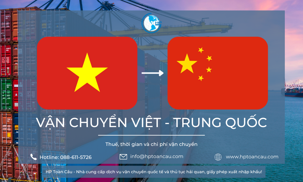 Vận chuyển hàng hóa Việt Nam - Trung Quốc