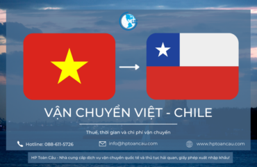 Giá vận chuyển hàng hóa xuất khẩu sang Chile