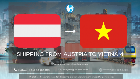 Shipping from Austria to Vietnam