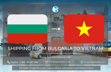 Shipping from Bulgaria to Vietnam