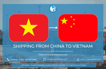 Shipping from China to Vietnam