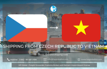 Shipping from Czech Republic to Vietnam