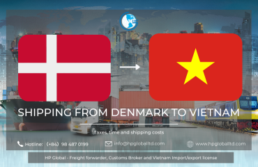 Shipping from Denmark to Vietnam
