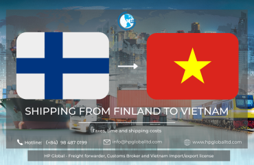 Shipping from Finland to Vietnam