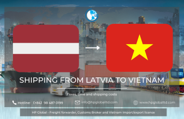 Shipping from Latvia to Vietnam