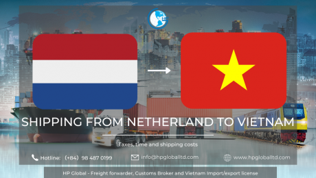 Shipping from Netherland to Vietnam
