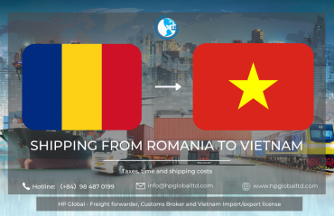 Shipping from Romania to Vietnam