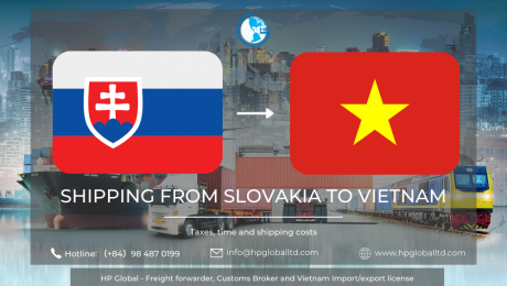 Shipping from Slovakia (Slovak Rep.) to Vietnam