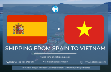 Freight from Spain to Vietnam