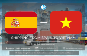 Shipping from Spain to Vietnam