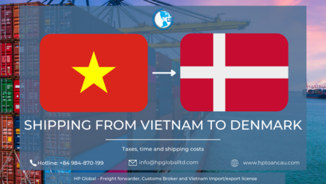 Shipping from Vietnam to Denmark