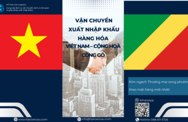 Vận Chuyển Xuất Nhập Khẩu Hàng Hóa Việt Nam - Cộng hoà Công Gô