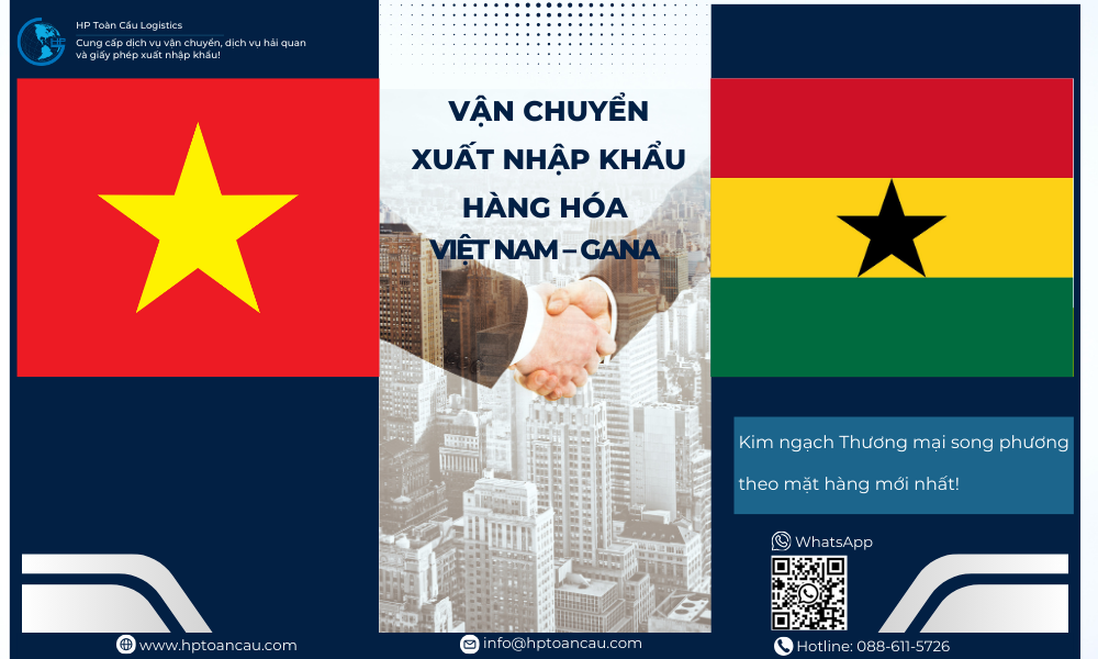 Vận Chuyển Xuất Nhập Khẩu Hàng Hóa Việt Nam - Gana