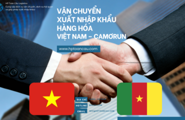Vận Chuyển Xuất Nhập Khẩu Hàng Hóa Việt Nam – Camơrun
