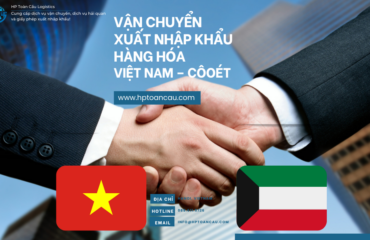 Vận chuyển xuất nhập khẩu hàng hóa Việt Nam - Côoét