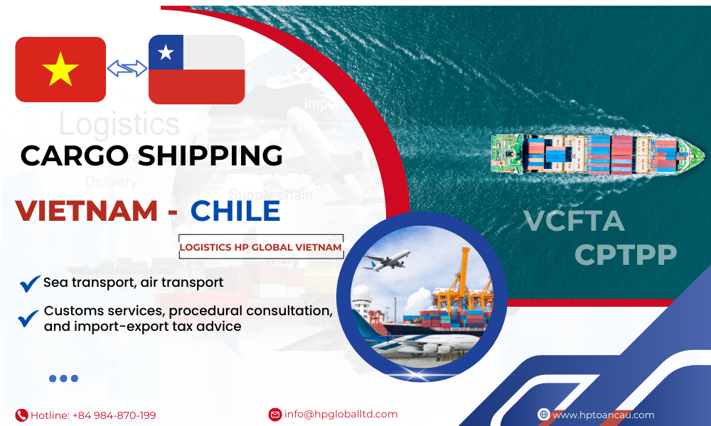 Cargo shipping Vietnam - Chile