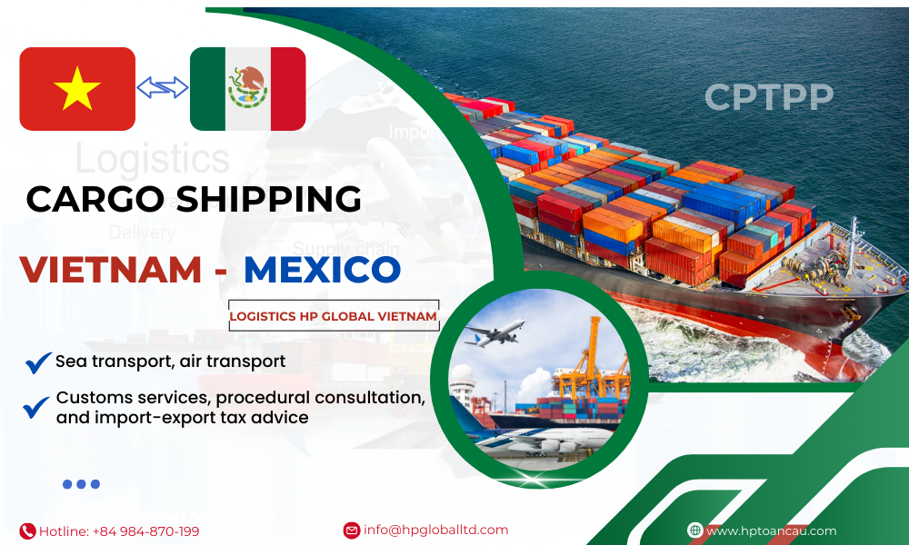 Cargo shipping Vietnam - Mexico