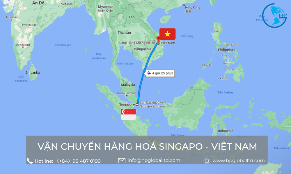 Cước vận chuyển Singapo - Việt Nam