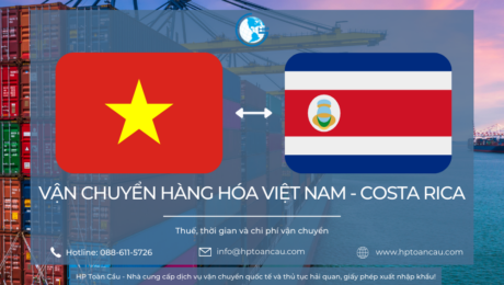 vận chuyển hàng hóa Việt Nam Costa Rica