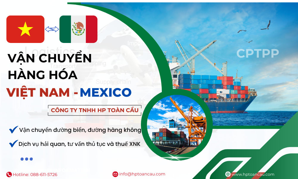 Vận Chuyển Hàng Hóa Việt Nam - Mexico