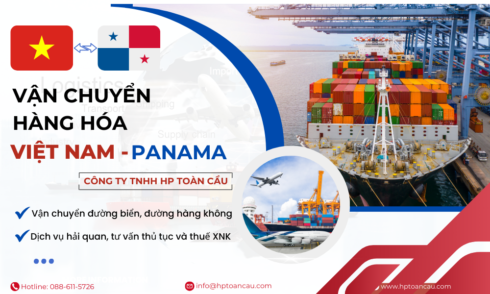 Dịch vụ vận chuyển hàng hóa Việt Nam - Panama