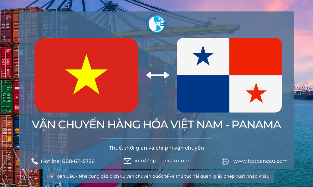 Vận chuyển hàng hóa Việt Nam - Panama