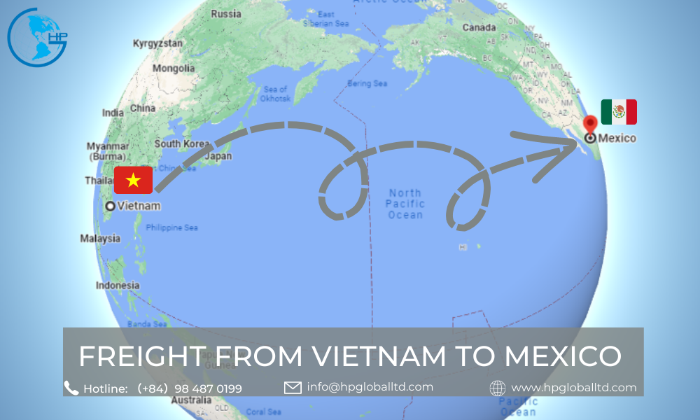 Freight from Vietnam to Mexico