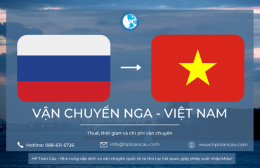 Giá vận chuyển hàng hóa nhập khẩu Nga – Việt Nam