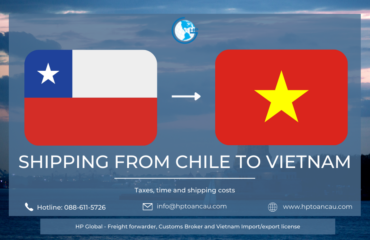 Shipping from Chile to Vietnam