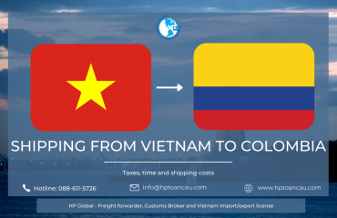 Shipping from Vietnam to Colombia