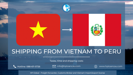 Shipping from Vietnam to Peru