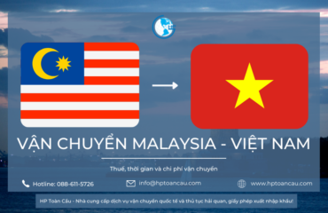 Giá vận chuyển hàng hóa nhập khẩu Malaysia – Việt Nam