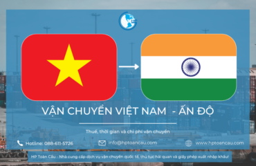 Vận chuyển hàng hóa xuất khẩu Việt Nam Ấn Độ