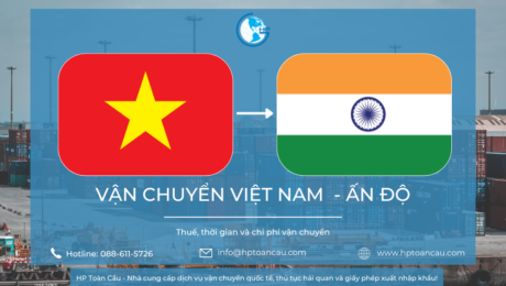 Vận chuyển hàng hóa xuất khẩu Việt Nam Ấn Độ