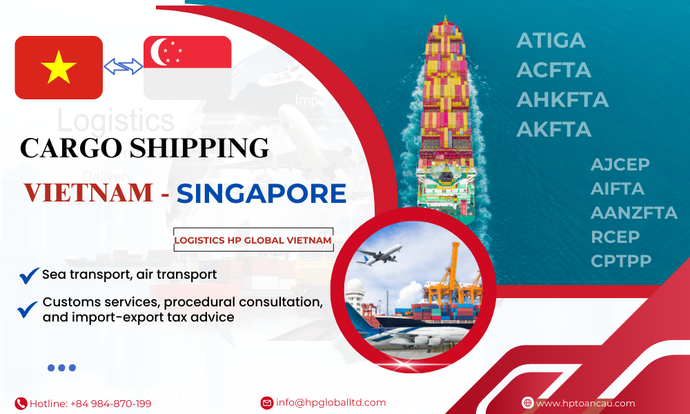 Cargo shipping Vietnam - Singapore