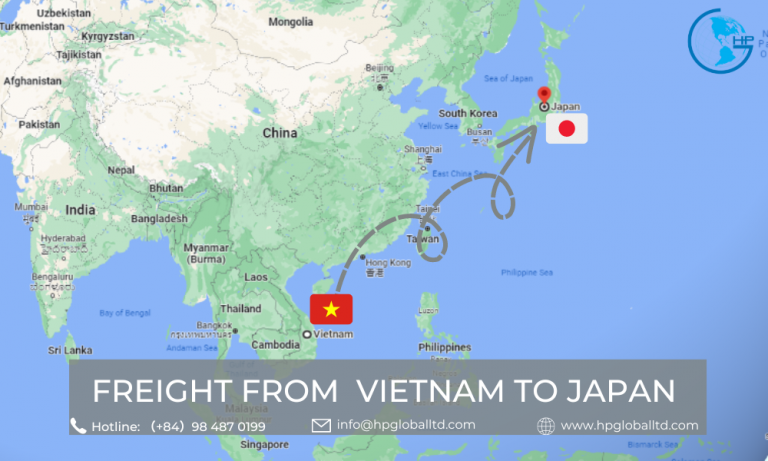 Shipping From Vietnam To Japan Logistics HP Global Vietnam   Freight From Vietnam To Japan 768x461 