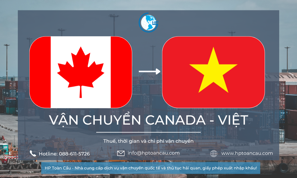 Vận chuyển Canada Việt Nam