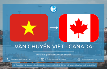 Dịch vụ vận chuyển hàng hóa xuất khẩu Việt Nam - Canada