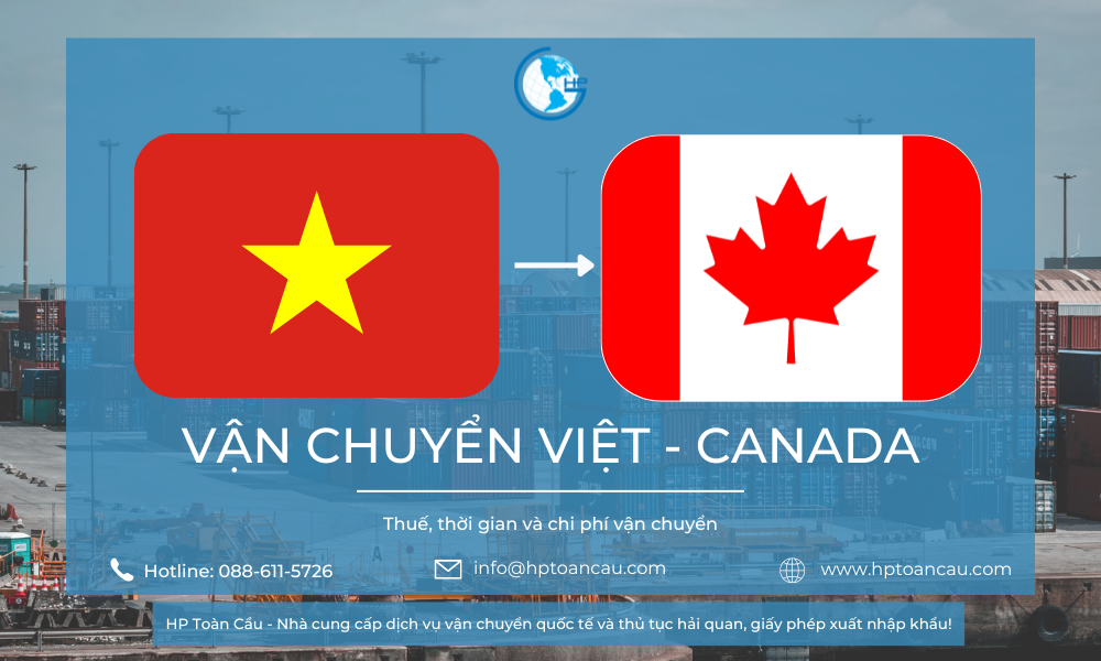 Vận chuyển Việt Nam Canada