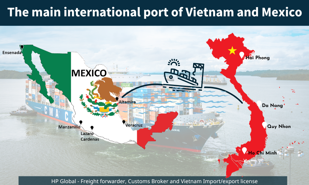 Sea ports of Mexico